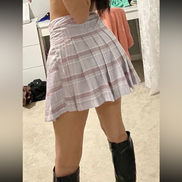 Forever 21 Plaid Mini Skirt Y2K - Picture 2 of 5